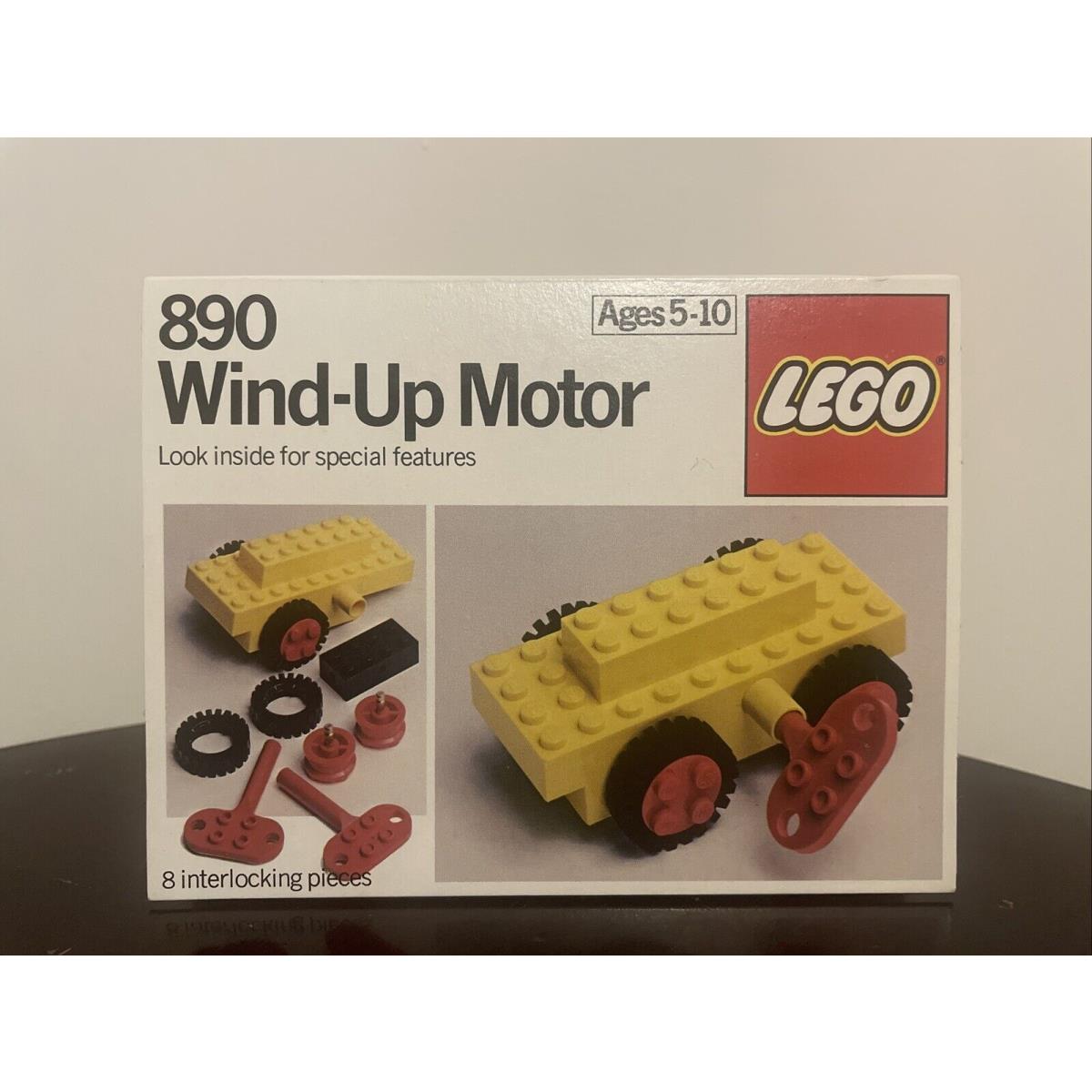 Lego 890 Wind-up Motor Set 1981