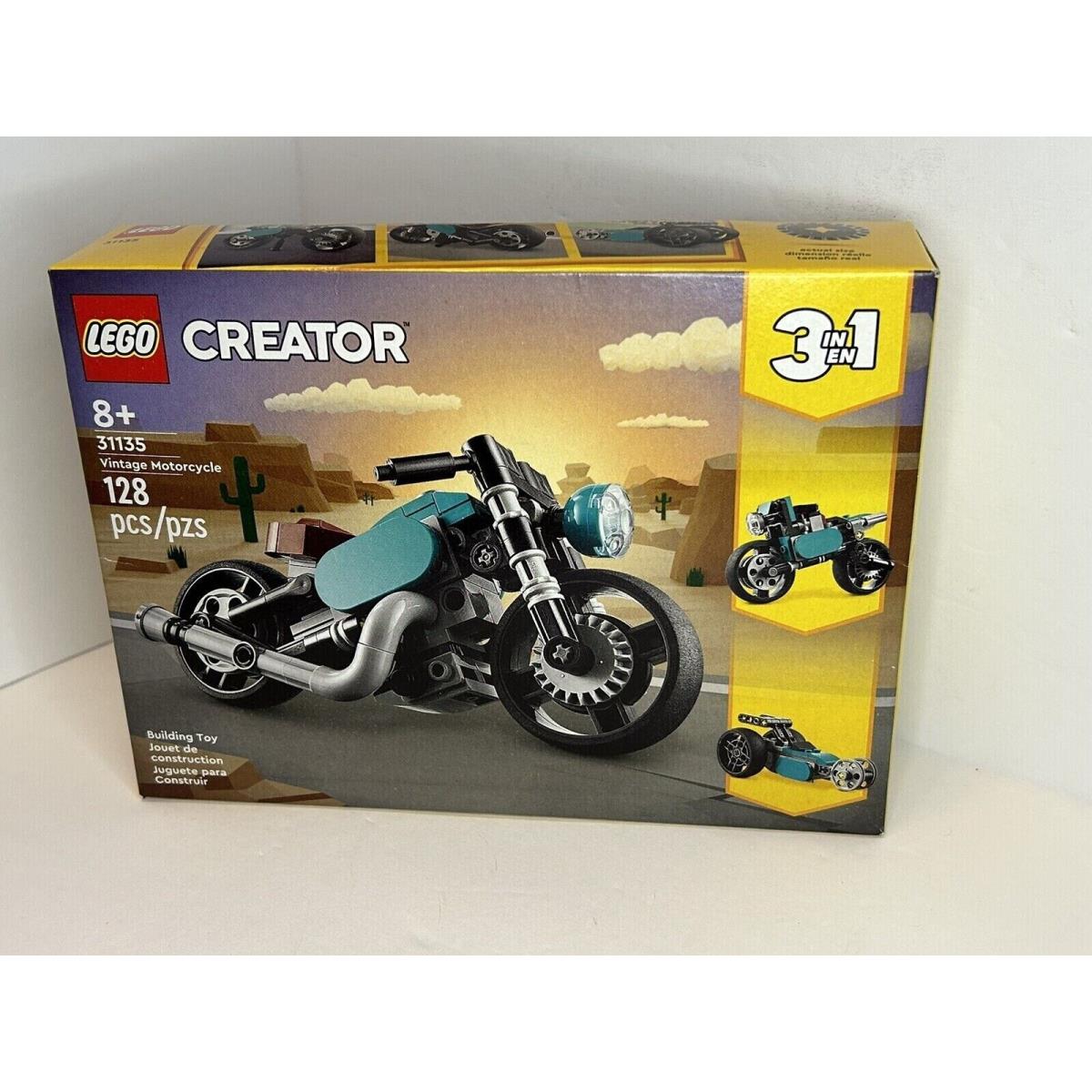 Lego Creator: Vintage Motorcycle 31135 Building Set