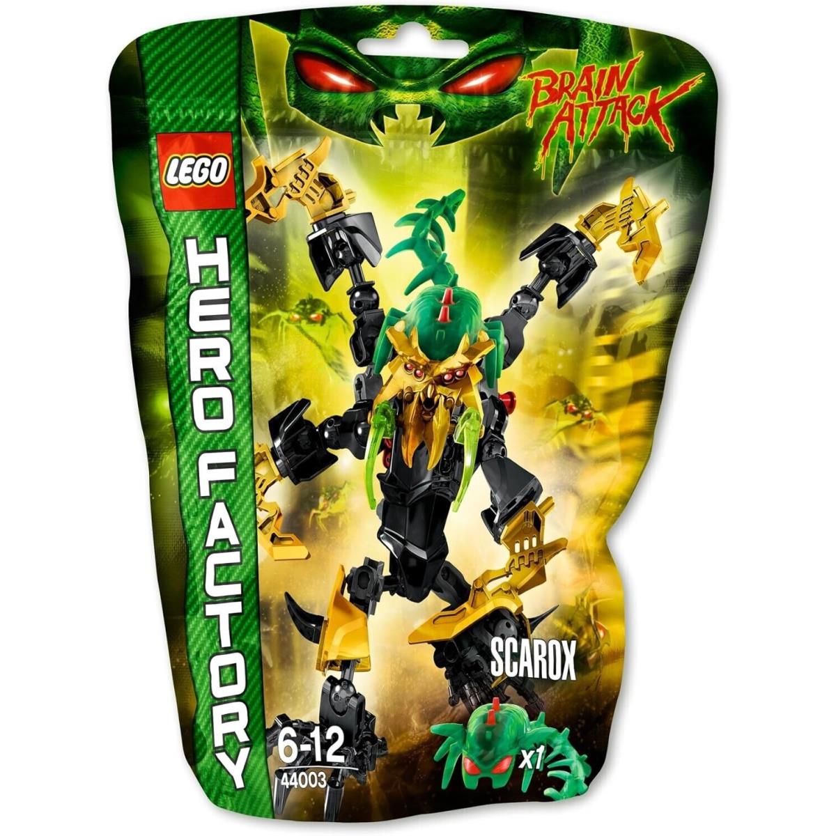 Lego Scarox 44003 Hero Factory Minifigure Building Set