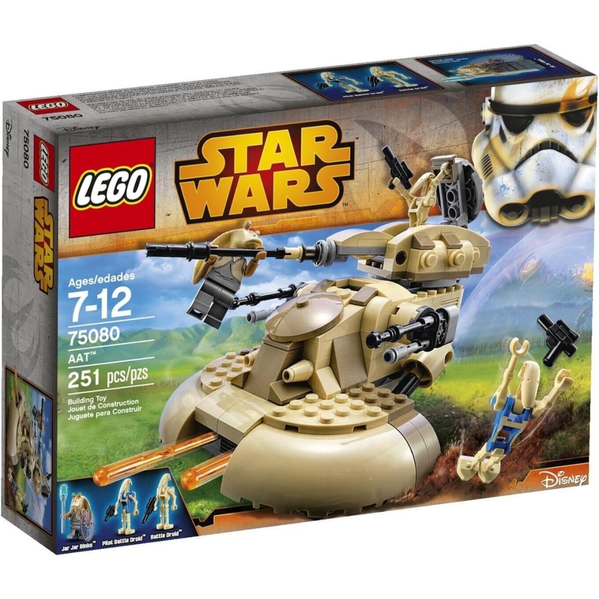 Lego Aat 75080 Star Wars Minifigure Building Set