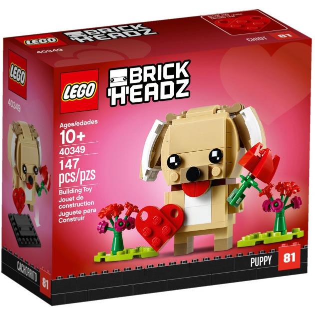 Lego Puppy 40349 Brickheadz Minifigure Building Set