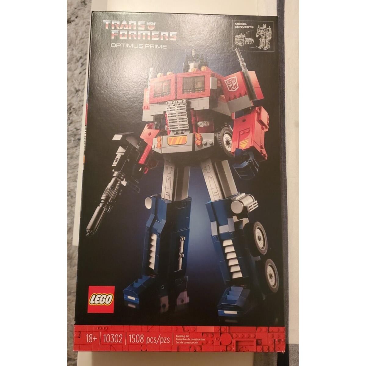 Lego Transformers: Optimus Prime - 1508 Piece 2-in-1 Building Set