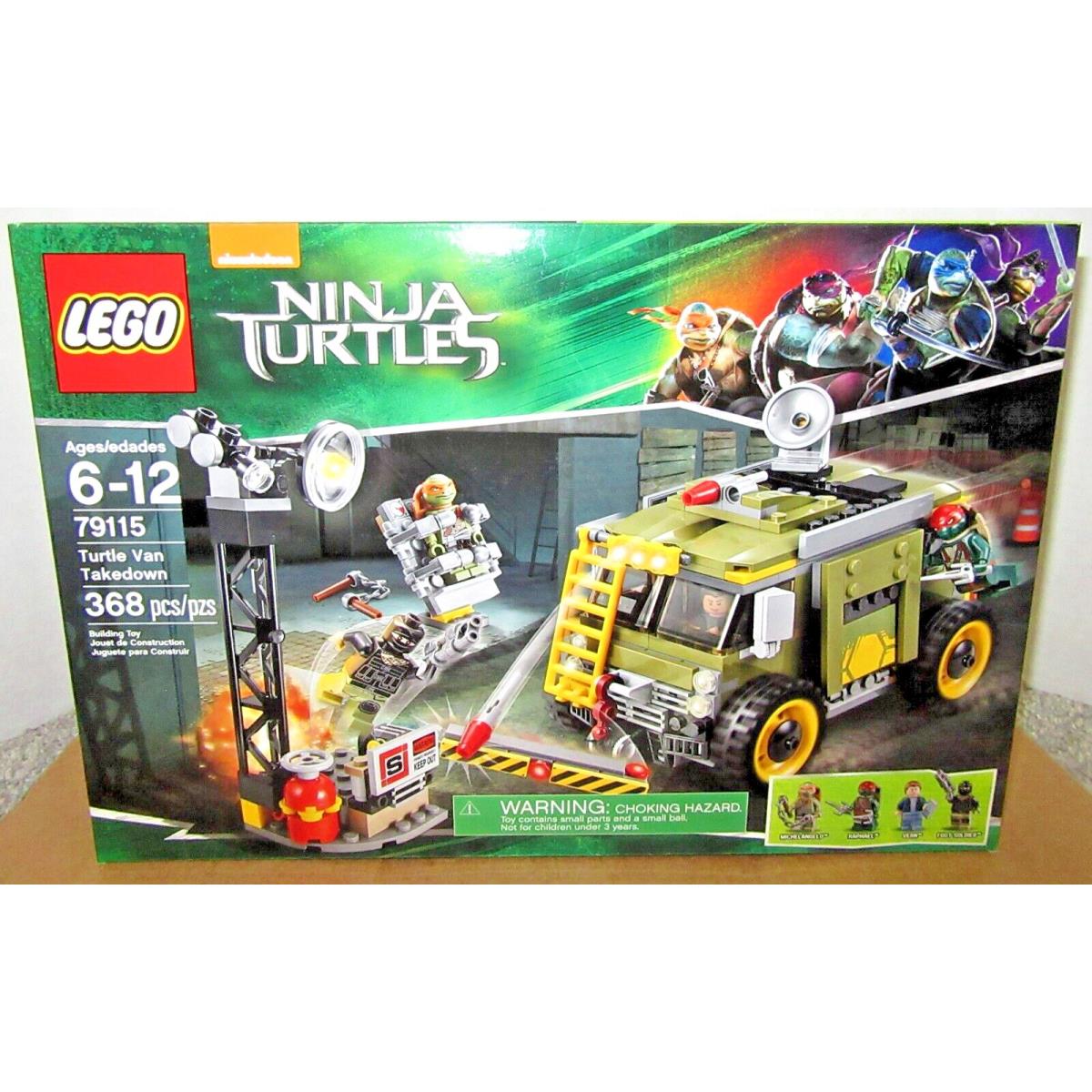 Lego Teenage Mutant Ninja Turtles 79115 Turtle Van Takedown Nisb Retired