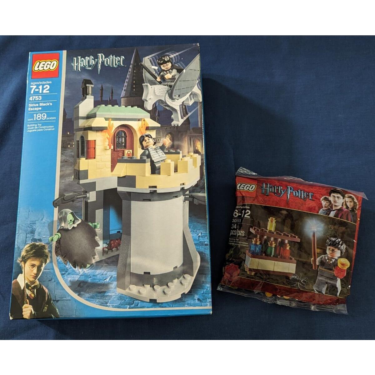 Lego 4753 Sirius Black`s Escape in Box Baggie 30111