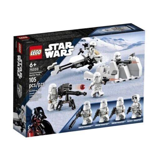 Lego Star Wars 75320 Hoth Snow Trooper Battle Pack Minifigs Misb Cool