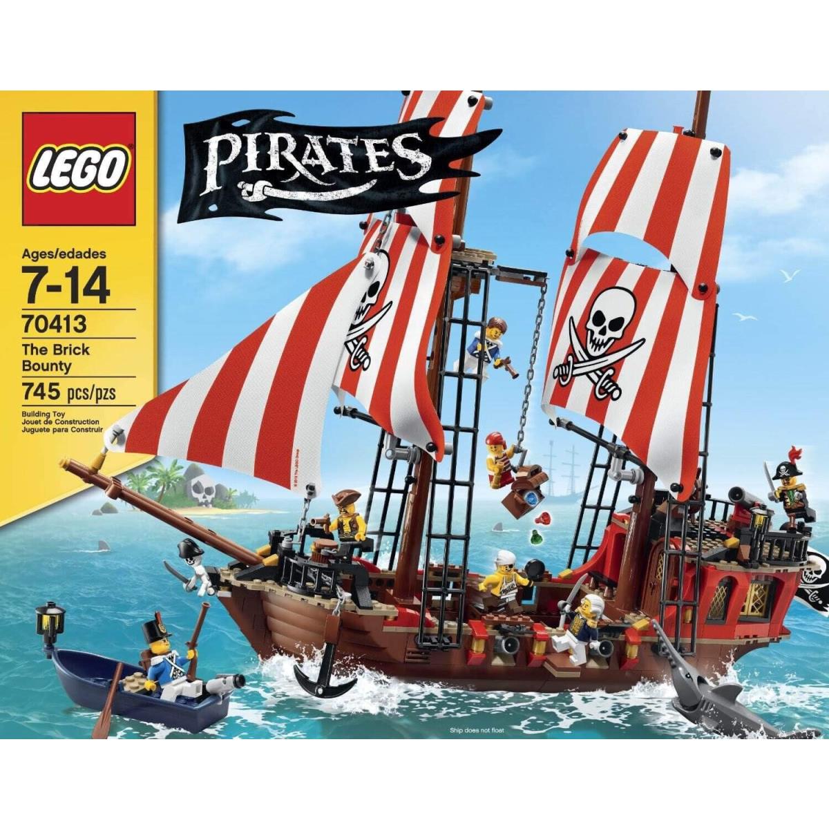 Lego The Brick Bounty 70413 Pirates Minifigure Building Set