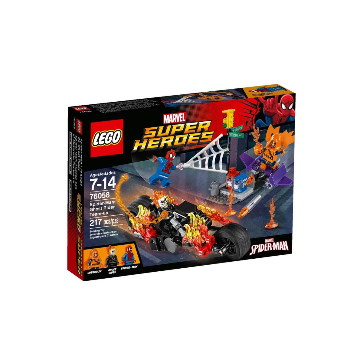 Lego Spider-man: Ghost Rider Team-up 76058 Super Heroes Minifigure Building Set