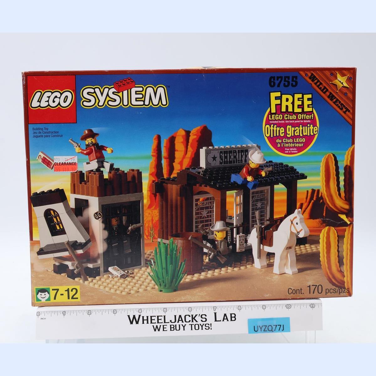 6755 Sheriff`s Lock-up Wild West 1996 Lego