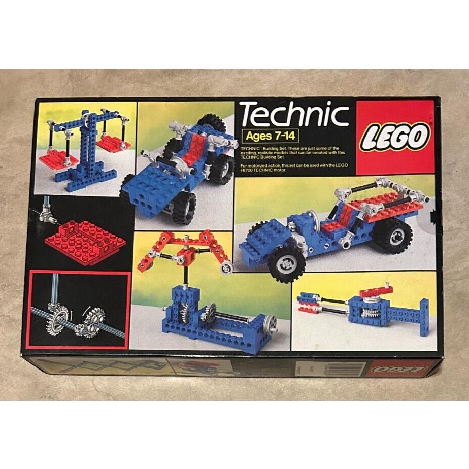 Vintage 1986 Lego Technic Universal Set 8035