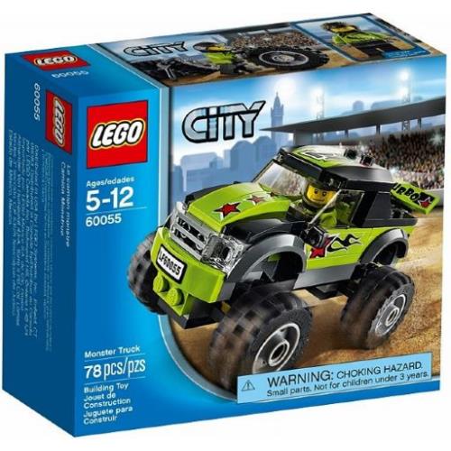 Lego Monster Truck 60055 Town Minifigure Building Set