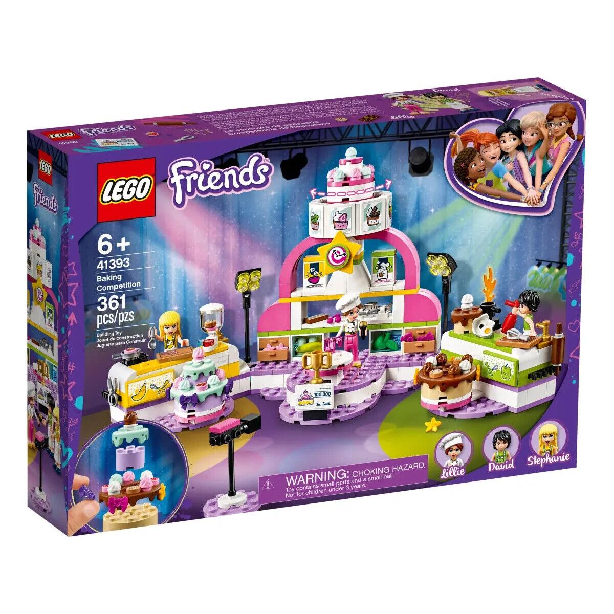 Lego Baking Competition 41393 Friends Minifigure Building Set