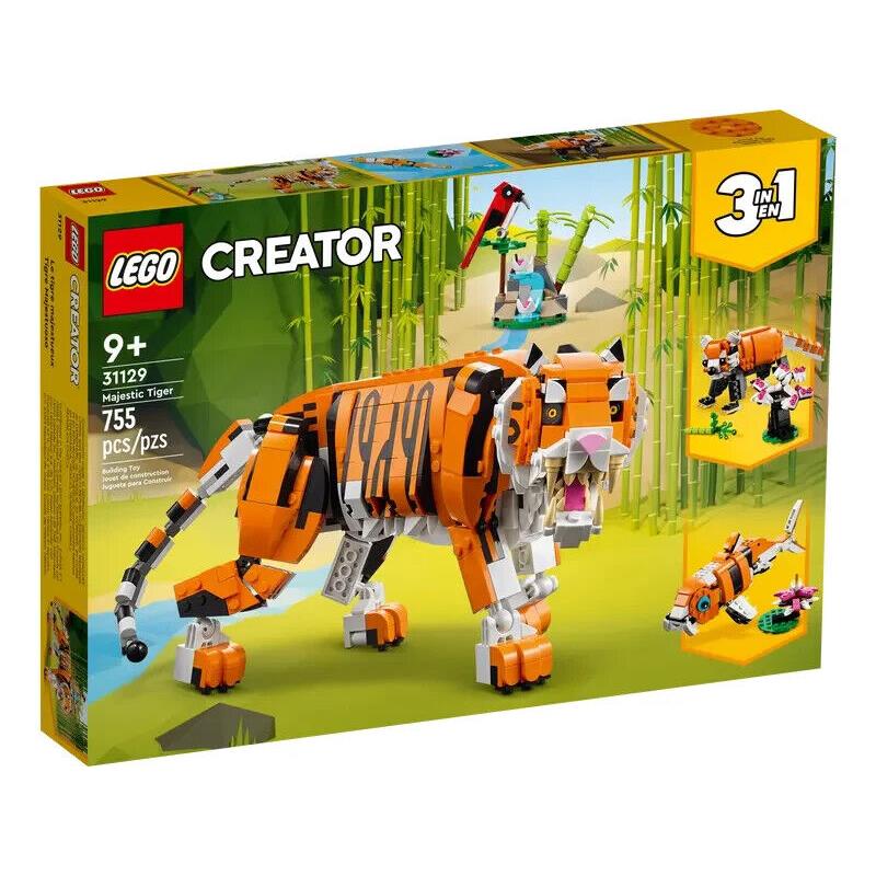 Lego Majestic Tiger 31129 Creature Minifigure Building Set