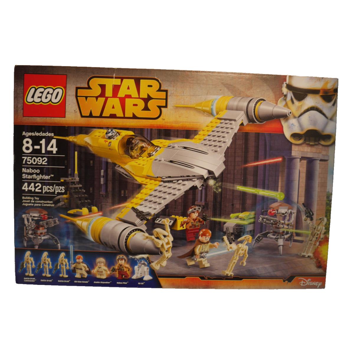 Lego Star Wars 75092 Naboo Starfighter Retired Excellent Box