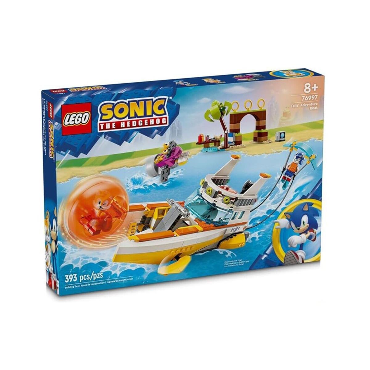 Lego Sonic The Hedgehog Tails` Adventure Boat Building Set 76997