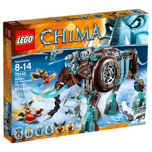 Lego Maula`s Ice Mammoth Stomper 70145 Legends OF Chima Minifigure Building Set