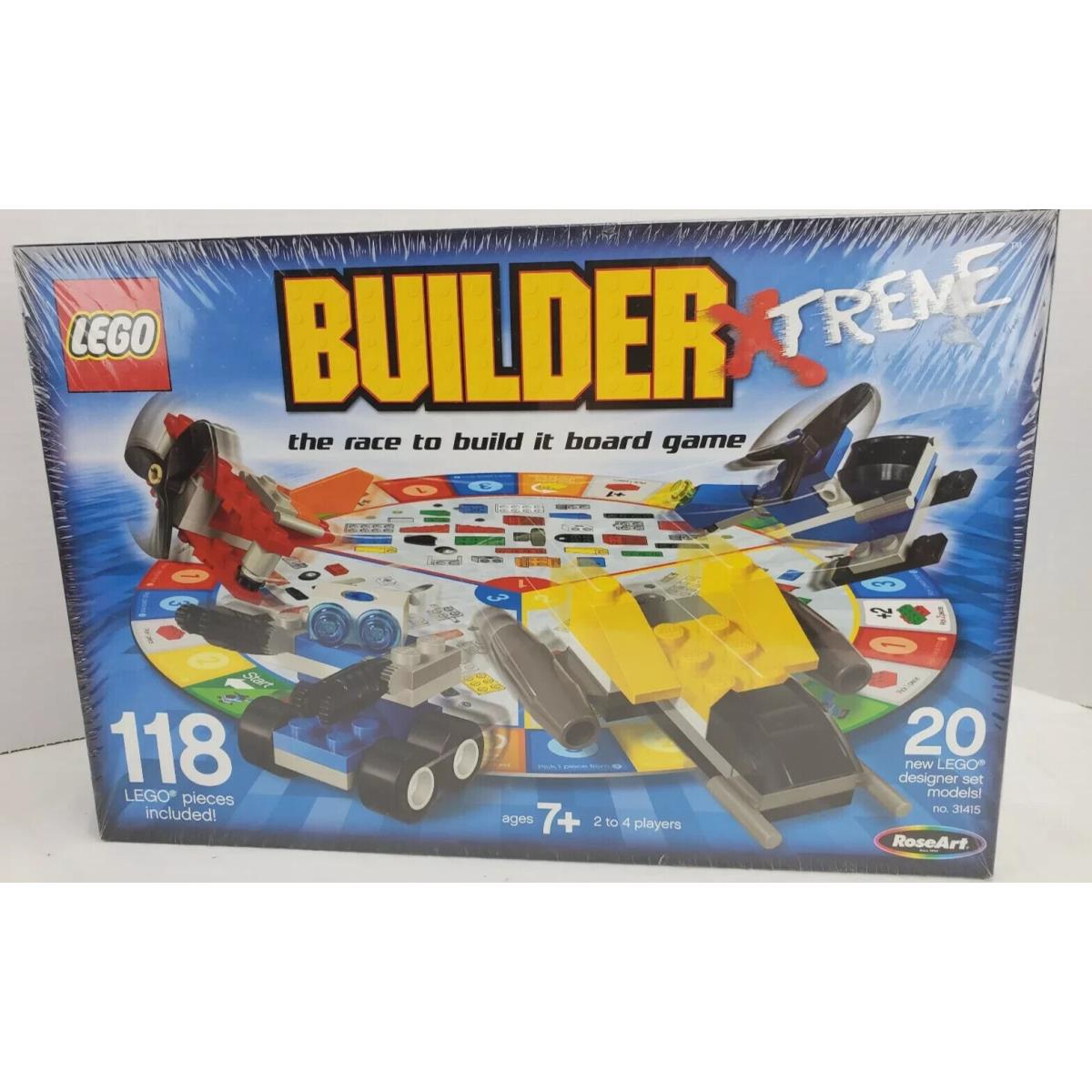 Lego 31415 Builder Xtreme The Race to Build Vehicle Robot Board Game