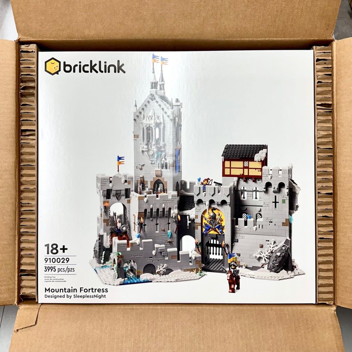 Lego Bricklink Designer Program Mountain Fortress 910029 Black Falcon Castle