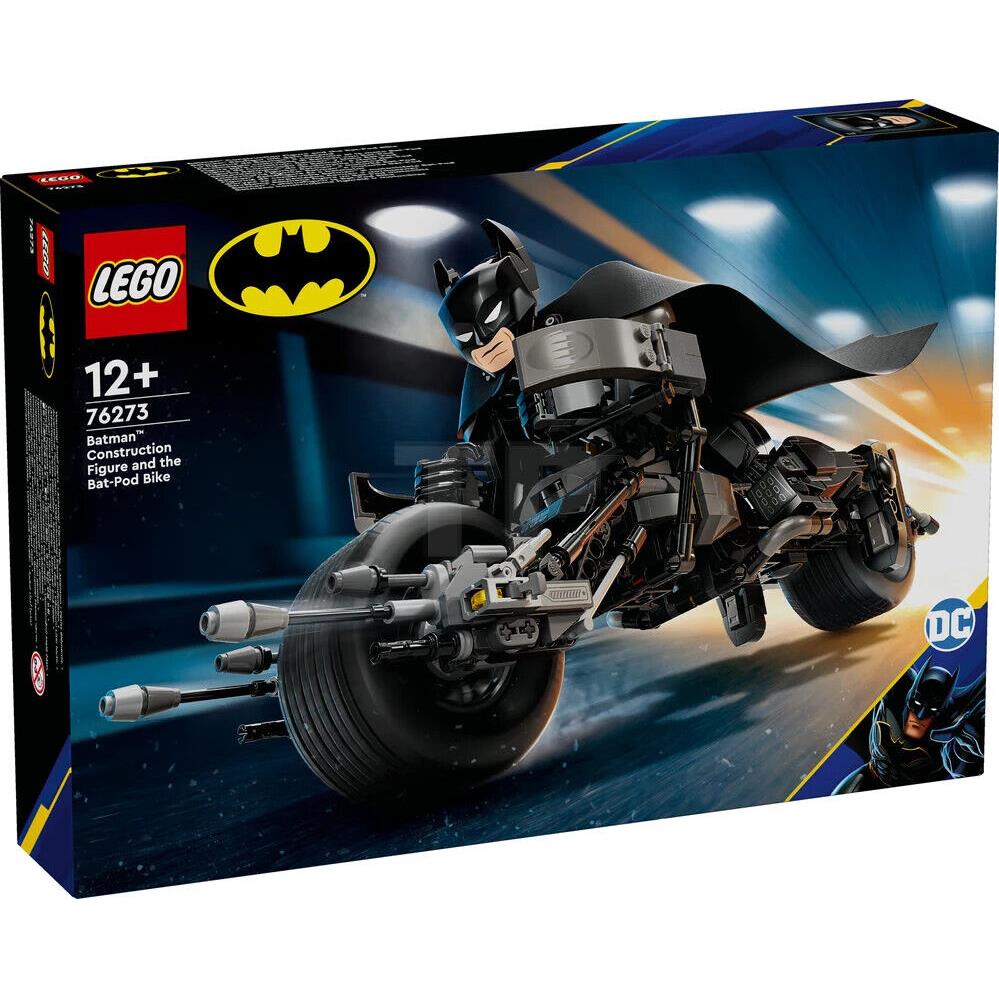 Lego DC Batman: Batman Construction Figure The Bat-pod Bike 76273 Building Set