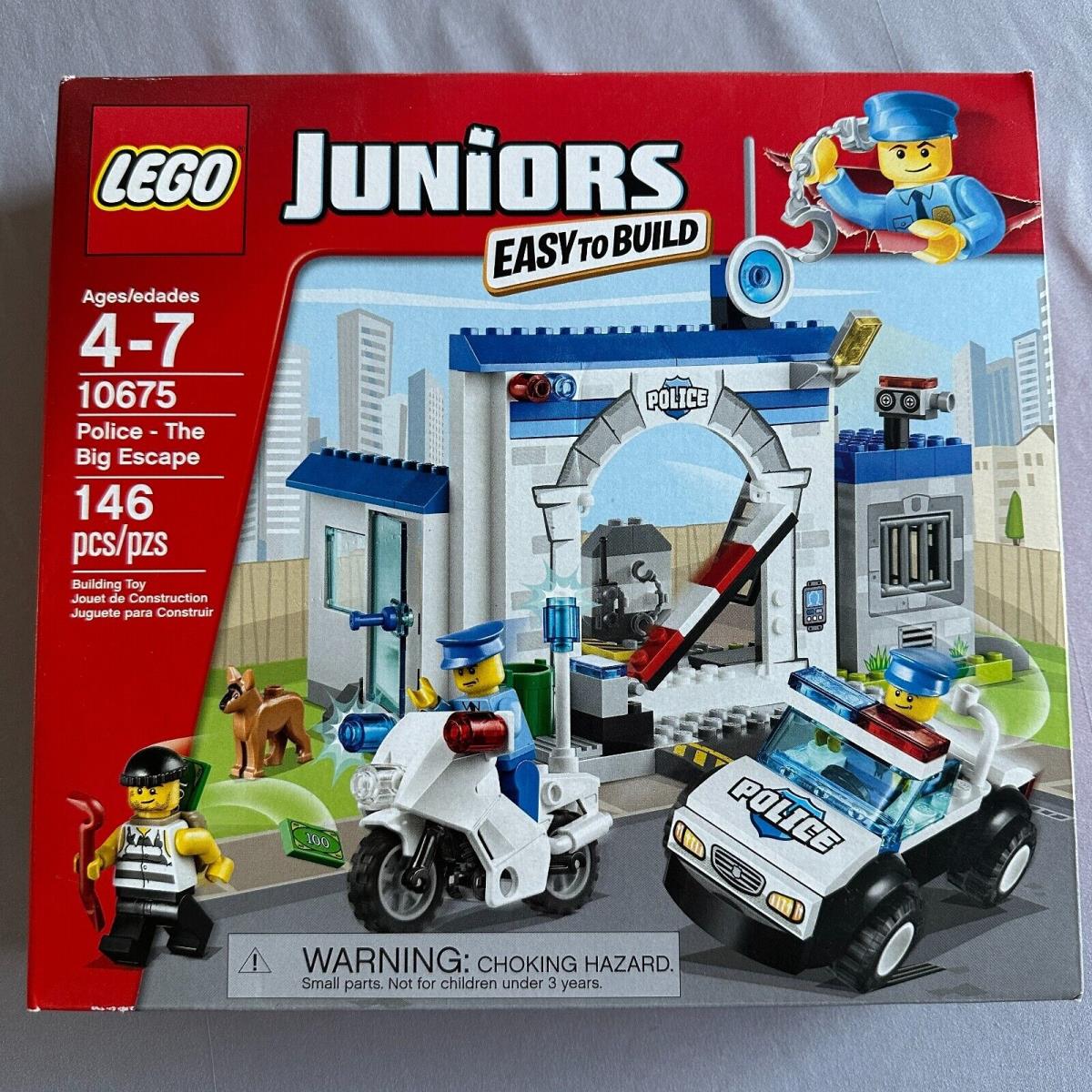 Lego 10675 Juniors Police The Big Escape Retired