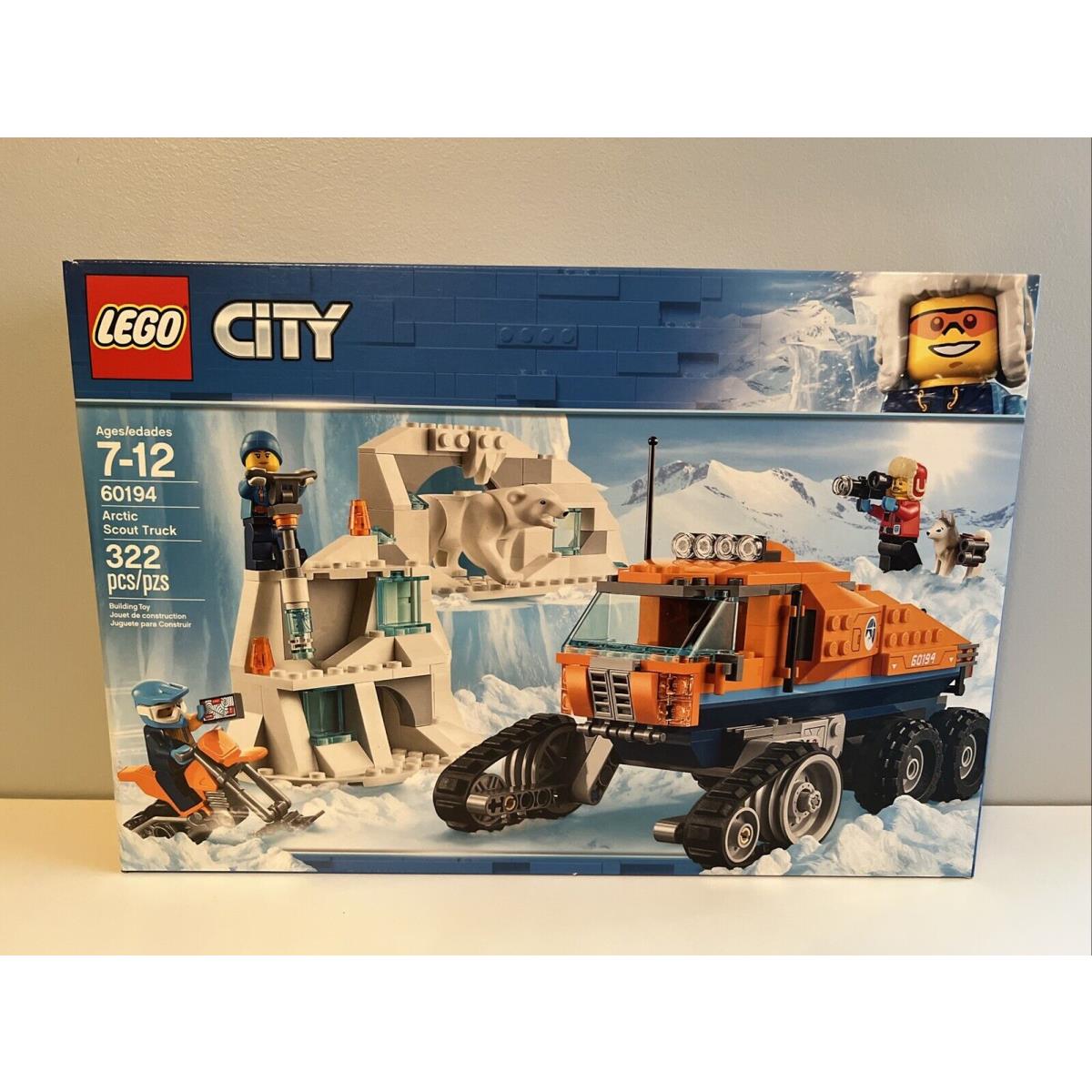 60194 Arctic Scout Truck Lego Set Legos City Town Polar Bear