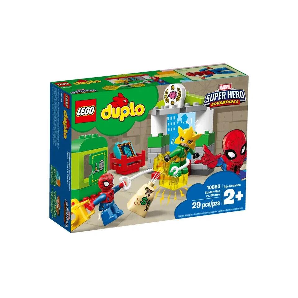 Lego Spider-man Vs. Electro 10893 Duplo Minifigure Building Set