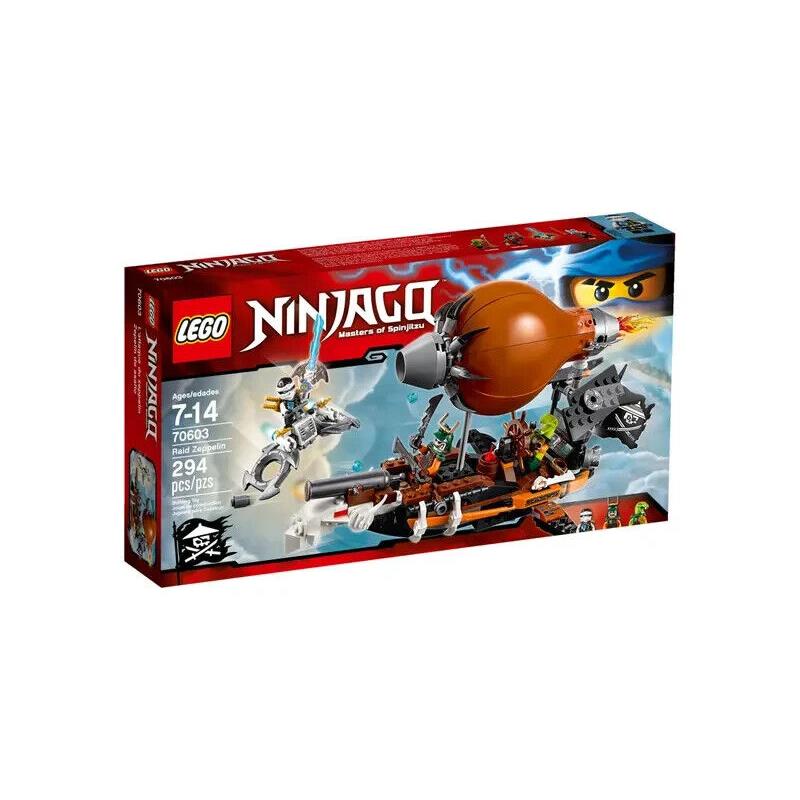 Lego Raid Zeppelin 70603 Ninjago Minifigure Building Set