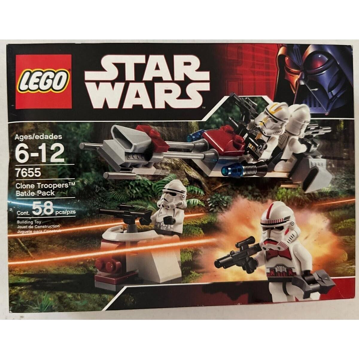 Lego Troopers Battle Pack 7655 Star Wars Minifigure Building Set