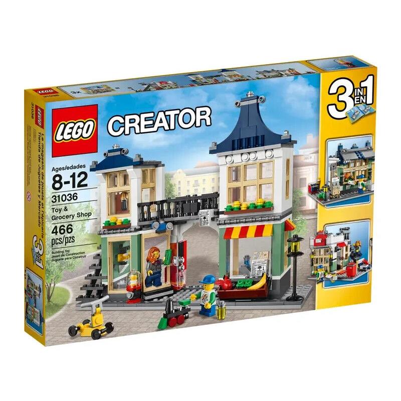 Lego Toy Grocery Shop 31036 Creator Minifigure Building Set