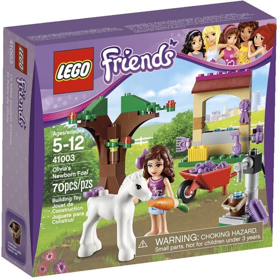 Lego Olivia`s Newborn Foal 41003 Friends Minifigure Building Set