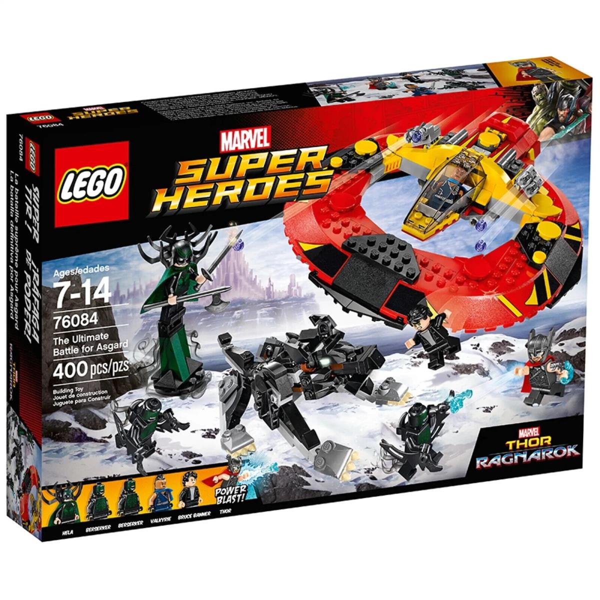 Lego The Ultimate Battle For Asgard 76084 Super Heroes Minifigure Building Set