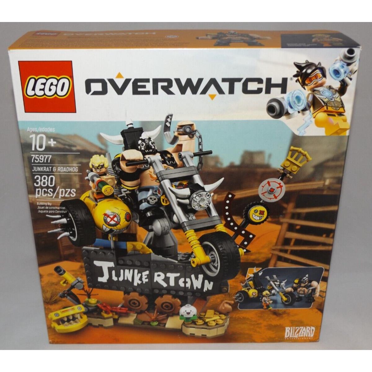 Lego 75977 Junkrat Roadhog Overwatch Junkertown Chain Hook Frag Launcher