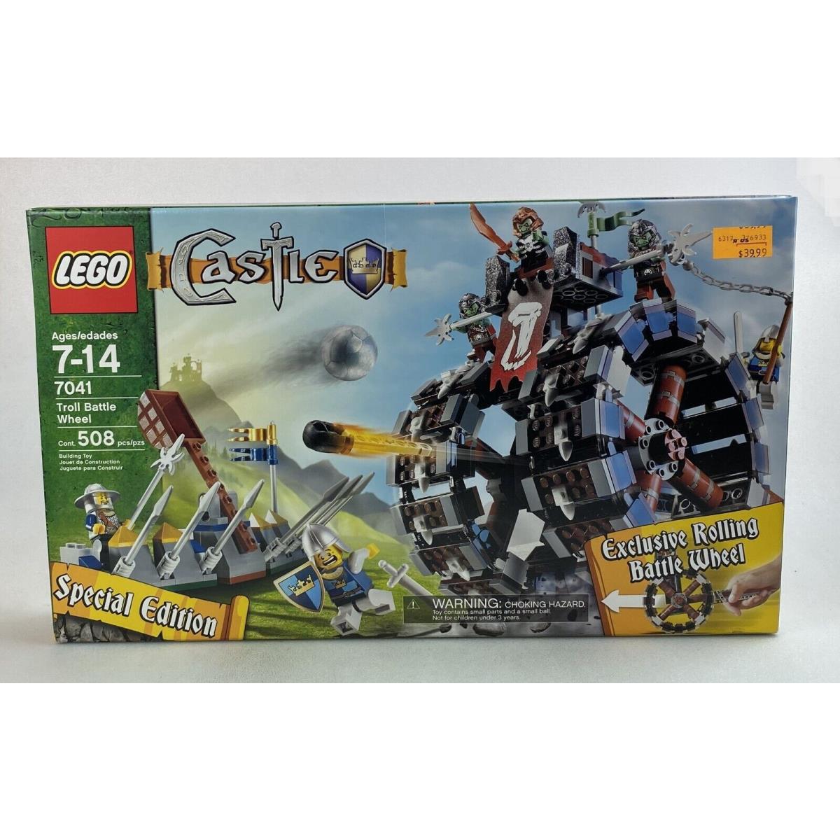 Troll Battle Wheel 7041 Lego Castle Set 2007 Fantasy