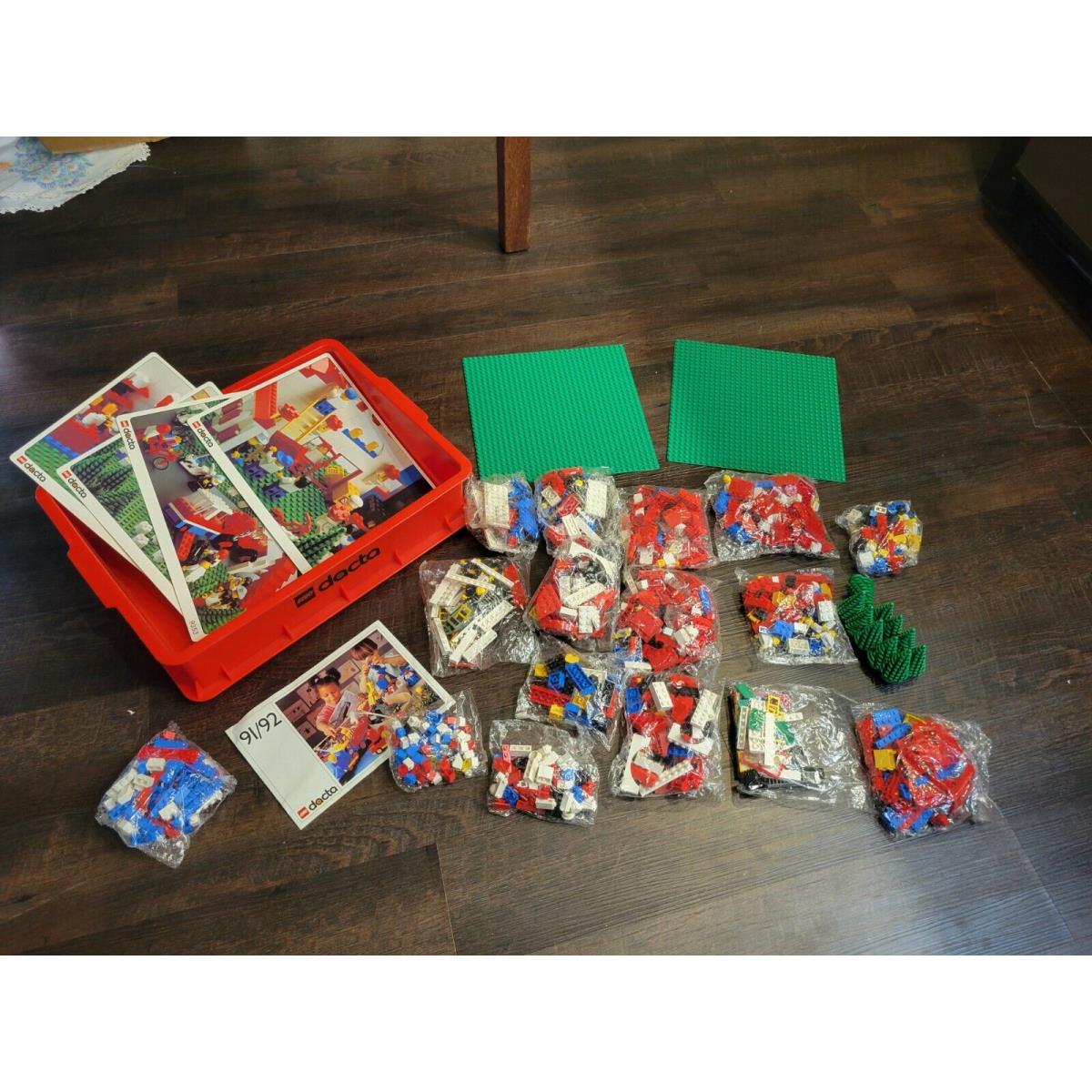 Vintage 1991 Lego Dacta 9353 Large Community Theme Set Bags