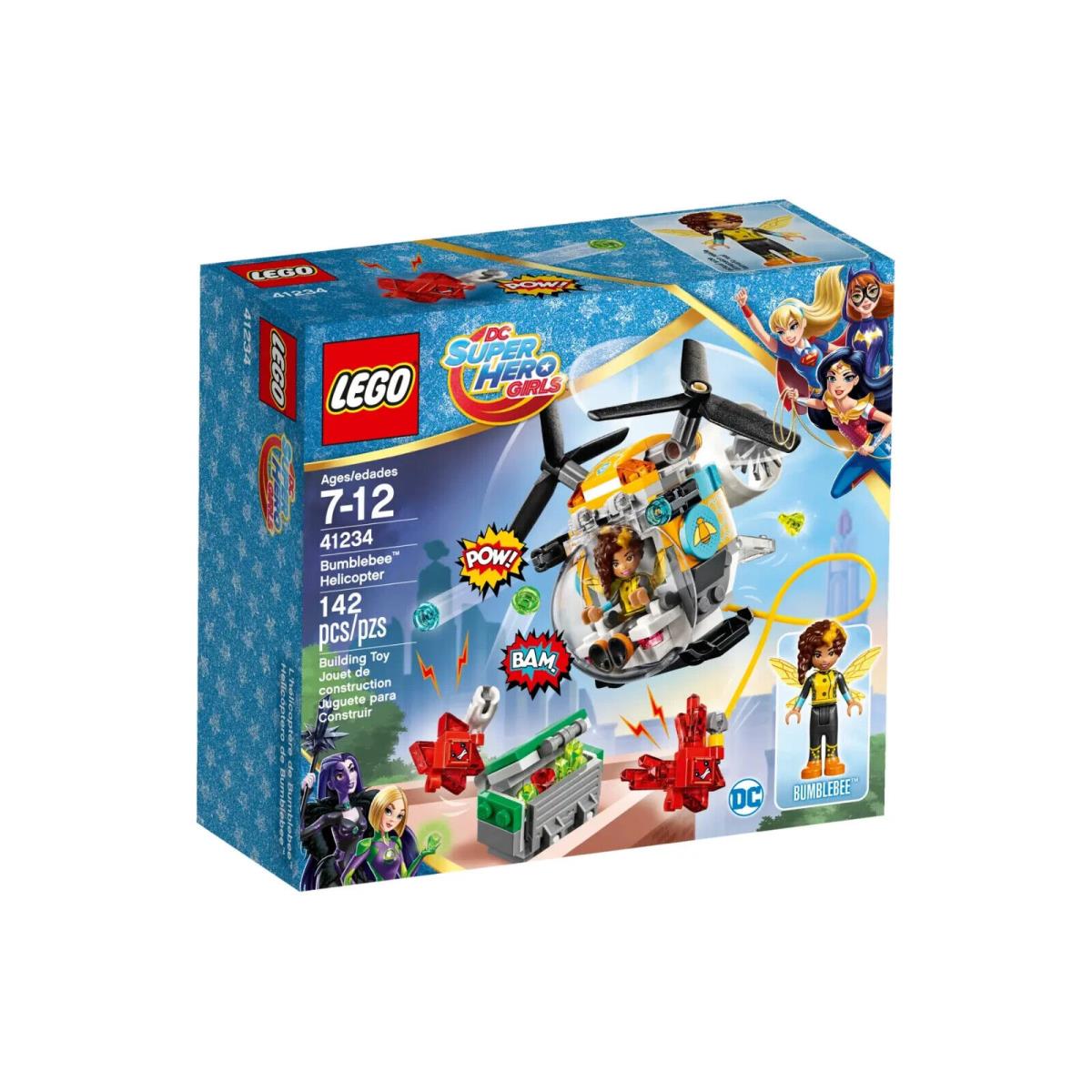 Lego Bumblebee Helicopter 41234 DC Super Hero Girls Minifigure Building Set