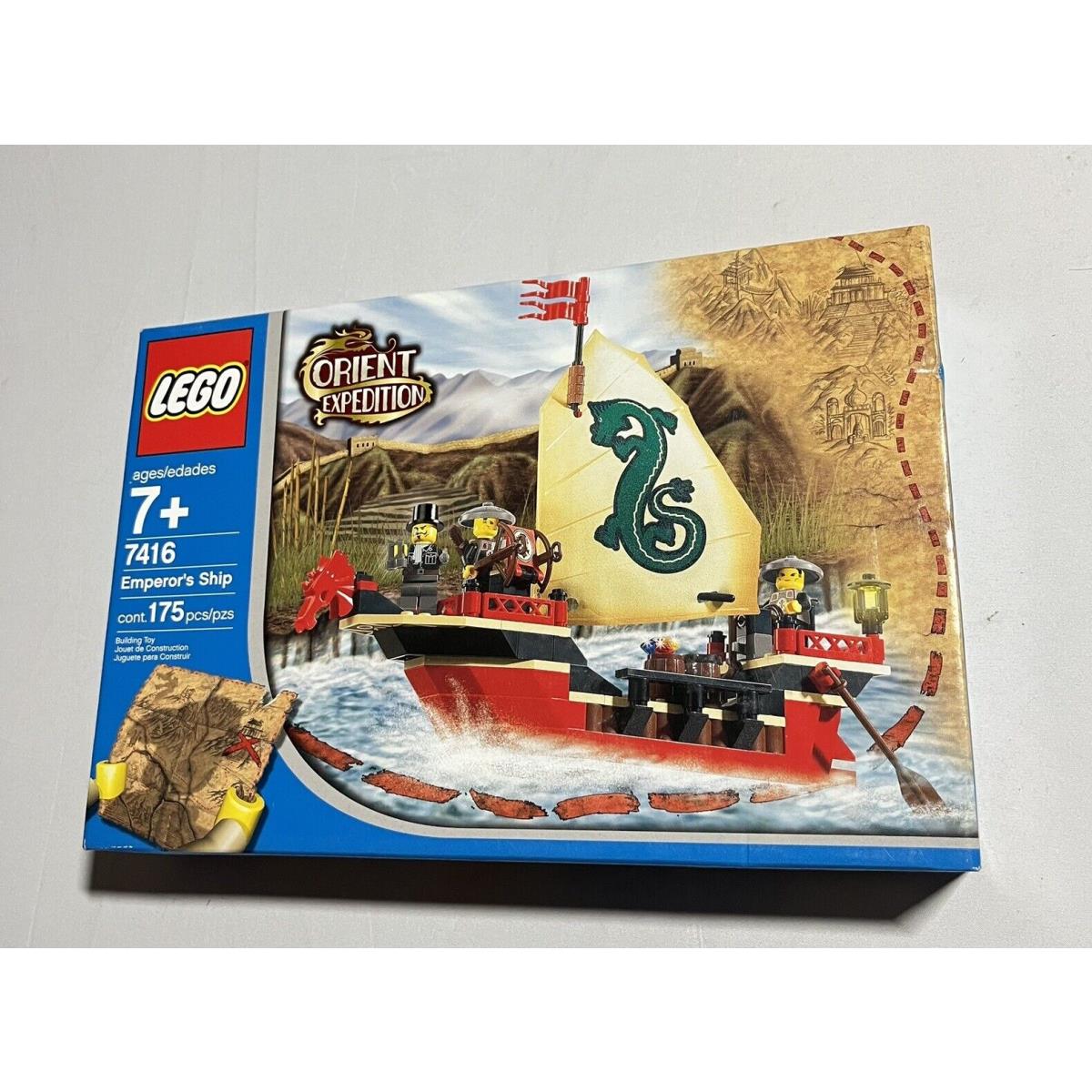 Lego 7416 Orient Expedition Emperor`s Ship