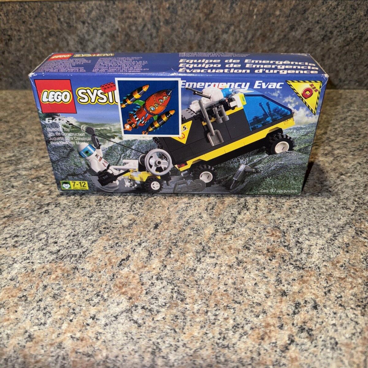 1998 Lego 6445 Res-q Set Emergency Evac Vintage Set /