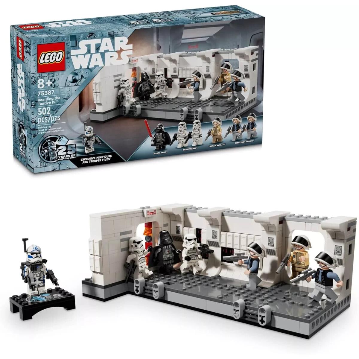 Lego 75387 : A Hope Boarding The Tantive IV Fantasy Toy Collectible Star