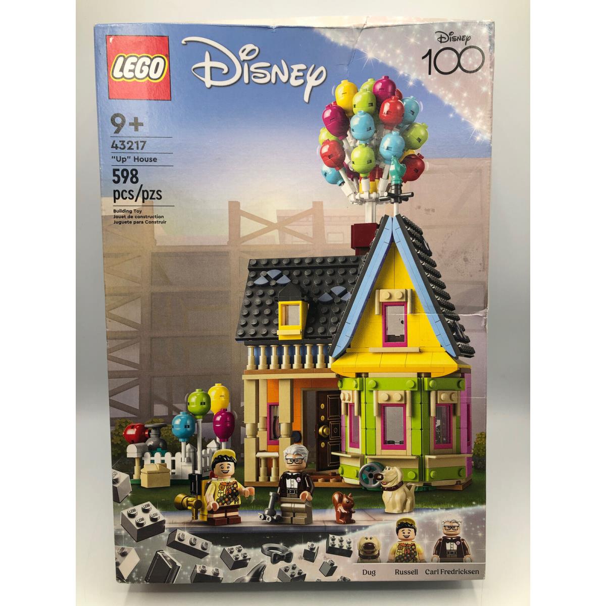 Acrylic Display Case For Lego Disney and Pixar Up House 43217 Disney 100 Celeb