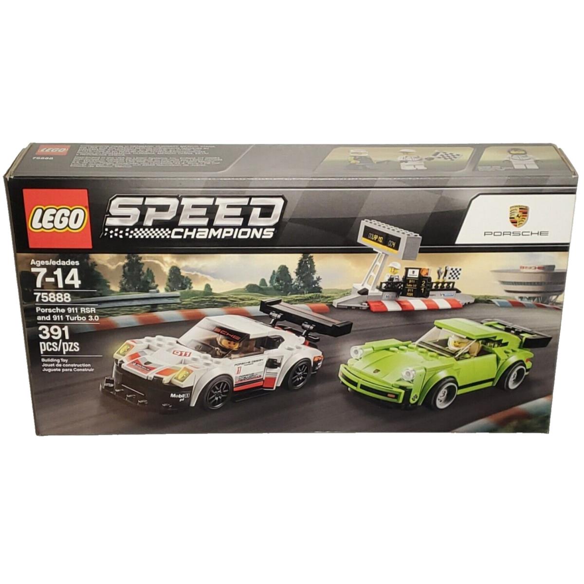 Lego Speed Champions Set 75888 Porsche 911 Rsr and 911 Turbo 3.0