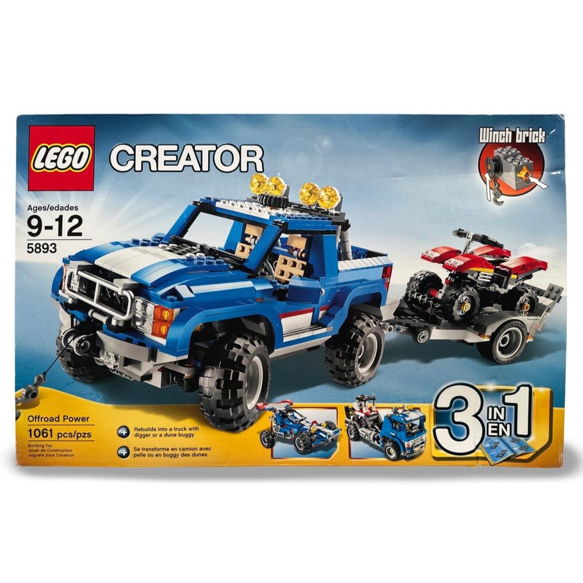 Lego Creator 5893 Offroad Power -retired