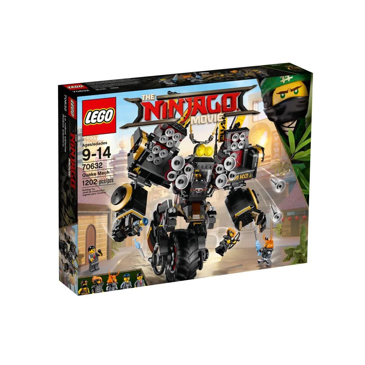 Lego Quake Mech 70632 The Lego Ninjago Movie Minifigure Building Set