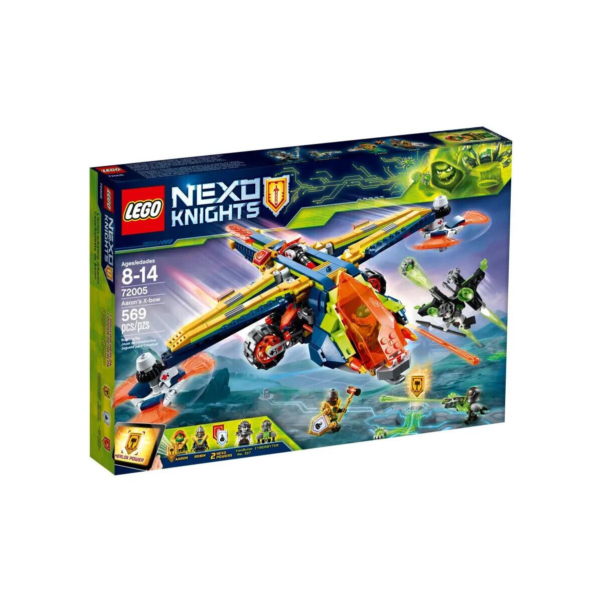 Lego Aaron`s X-bow 72005 Nexo Knights Minifigure Building Set