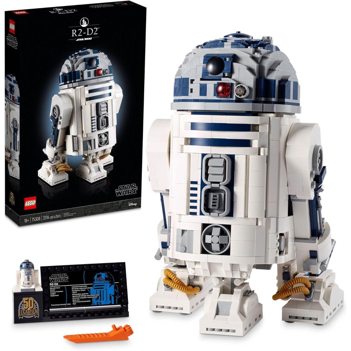 Lego Star Wars R2-D2 75308 Droid Building Set For Adults