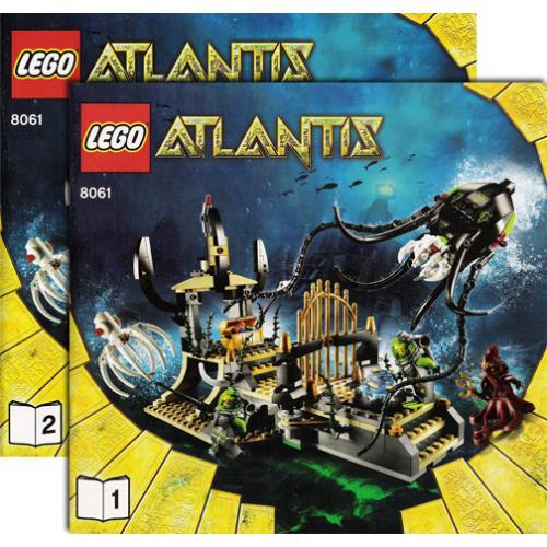 Lego Gateway of The Squid 8061 Atlantis Minifigure Building Set