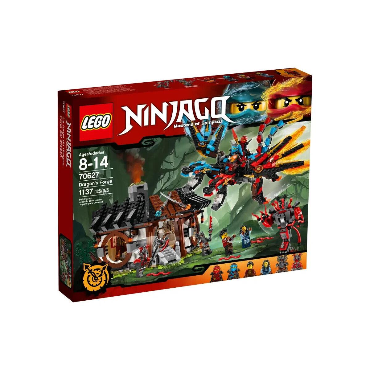 Lego Dragon`s Forge 70627 Ninjago Minifigure Building Set