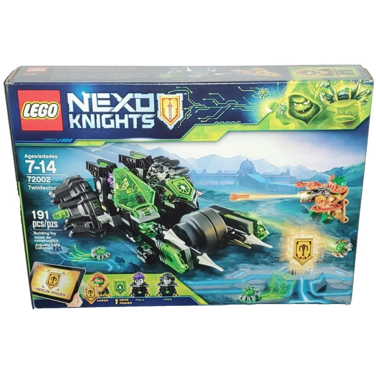 Lego Nexo Knights Set 72002 Twinfector