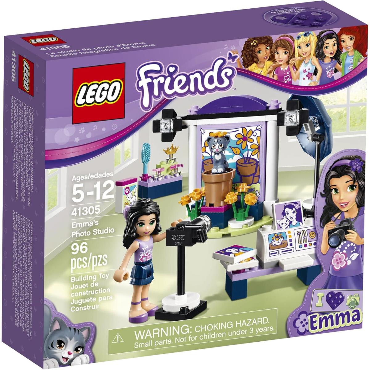 Lego Emma`s Photo Studio 41305 Friends Minifigure Building Set