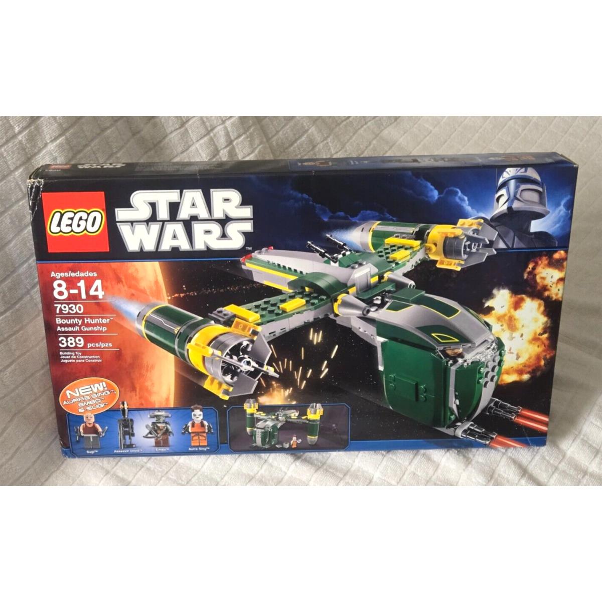 Lego Star Wars 7930 Bounty Assault Gunship Embo Aurra Sing Retired