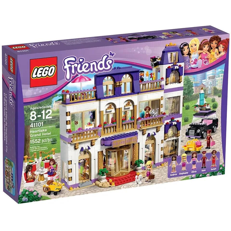 Lego Heartlake Grand Hotel 41101 Friends Minifigure Building Set