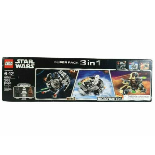 Lego Star Wars Microfighters 3-in-1 Super Pack 66543